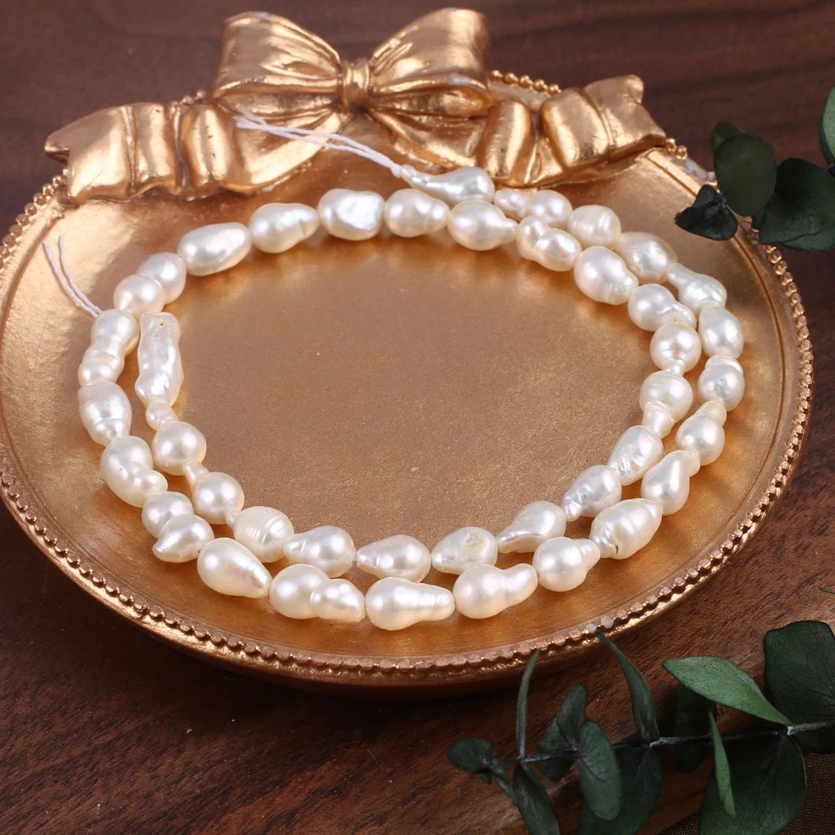 Natural Freshwater Pearls Irregular Droplet Shapes Loose Spacing Beaded Jewelry Making DIY Necklaces Earrings Accessories