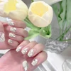 12 Grids Clear Mixed Sizes Nail Art Rhinestones Crystal 3D Glitter Non Hotfix Diamond Decoration Nail Parts Accessories 6