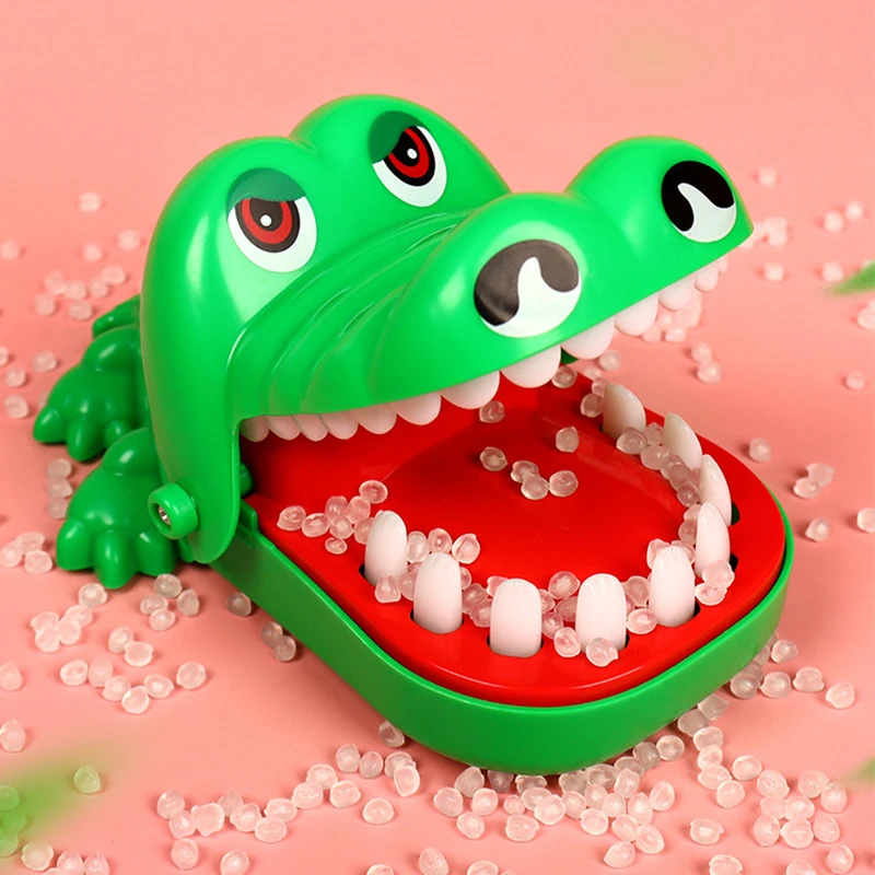 Crocodile Teeth Alligator Biting Finger Dentist Games Funny For Party And Children Game Of Luck Pranks creativity Toys For Kids prank toys joke toys crocodile toys childrens toys