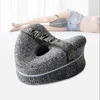 Memory Cotton Leg Pillow Hollow Heart Pregnancy Side Sleeper Sciatica Orthopedic Sciatica Back Hip Relief Pillow For Bed, Sofa 1
