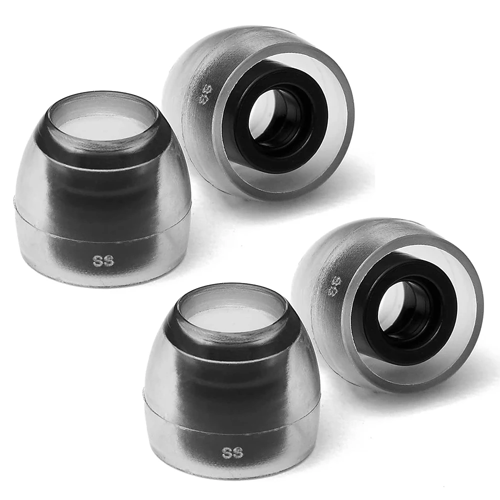 

2 Pairs AZLA SednaEarfit Crystal LSR Eartips for In-Ear Earphones IEMs Hifi Anti-germ