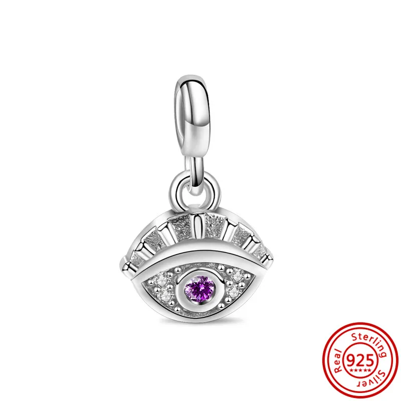 2024 New Me Mini Charm Star Rose Clear Swallow Eye Zircon Dangle Fit Original Pandora Bracelet 925 Sterling Silver Jewelry Gift