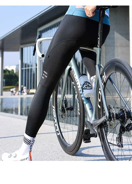 Pantaloni Invernali Bici Pantaloni Da Ciclismo Da Uomo Santic 4D