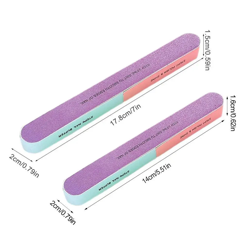 1 stücke 7-in-1 Professionelle Nagel Dateien Entfernen Nägel Oberfläche Polieren Fleck Unebenheiten Gepufferte Maniküre Werkzeuge Schönheit nagel U0Q5 – Detail 11