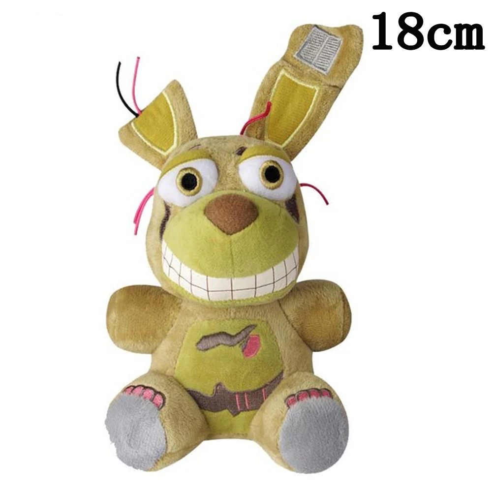 20cm FNAF Plush Toys Kawaii Freddys Animal Foxy Bonnie Bear Ribbit Stuffed  Plush Toys In Stock Plush ​Birthday Gift For Kids - AliExpress