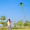 YongJian Large Delta Kite for Kids & Adults Easy to Fly Large Huge Delta Kite Come with 6m Tail Easy to Fly Kite Outdoor Toy 2