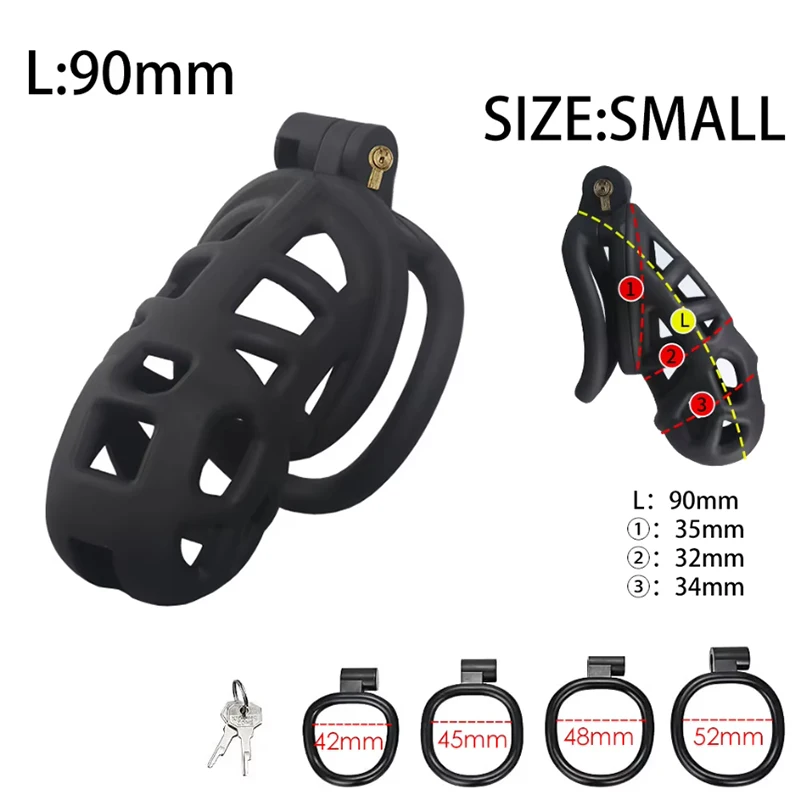 Sex Toys for Men Adult Hot Sale Waist Belt Male Chastity Cock Cage Penis Sleeve Cockrings Erotic Urethral Lock BDSM Bondage Sex