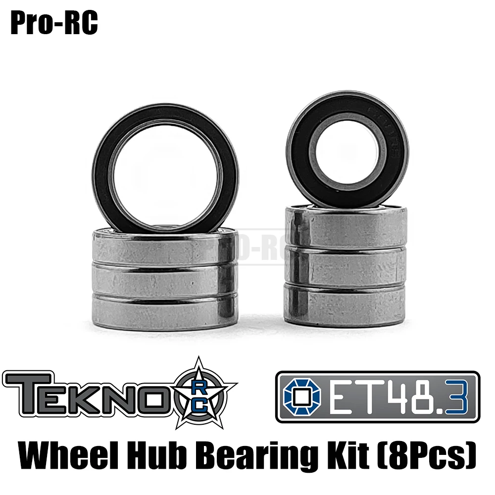 

Для Tekno ET48.3 1/8th конкурс электрический багги комплект ступицы колеса Герметичный Подшипник комплект (8 шт.) TKR5602 радиоуправляемые автомобильные запчасти