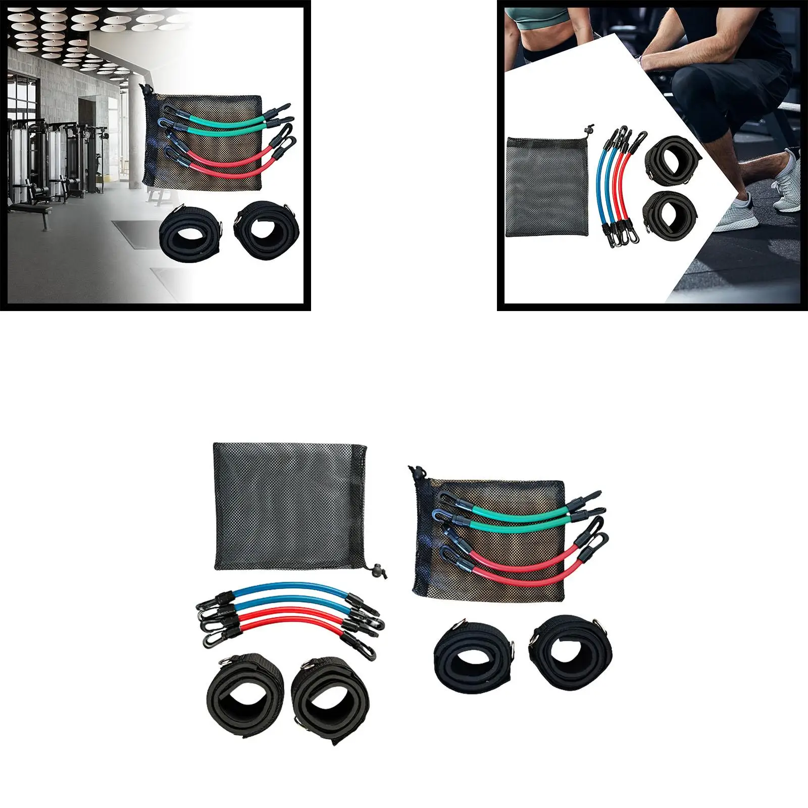 Ankle Resistance Bands Set Legs Resistance Band for Karate Glutes Basketball Ankle Resistance Bands Set Legs Resistance Band for Karate Glutes Basketball