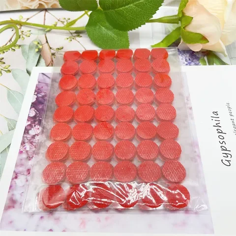 

15mm 102Pairs Color Adhesive Fastener Tape Dots Hooks And Loops Magic Sticker Round Strong Self Adhesive Dual Lock Tape