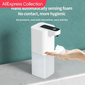 AliExpress 컬렉션 자동 유도 비누 디스펜서 거품 세척 전화 스마트 손 세척 비누 디스펜서 알코올 스프레이 비누