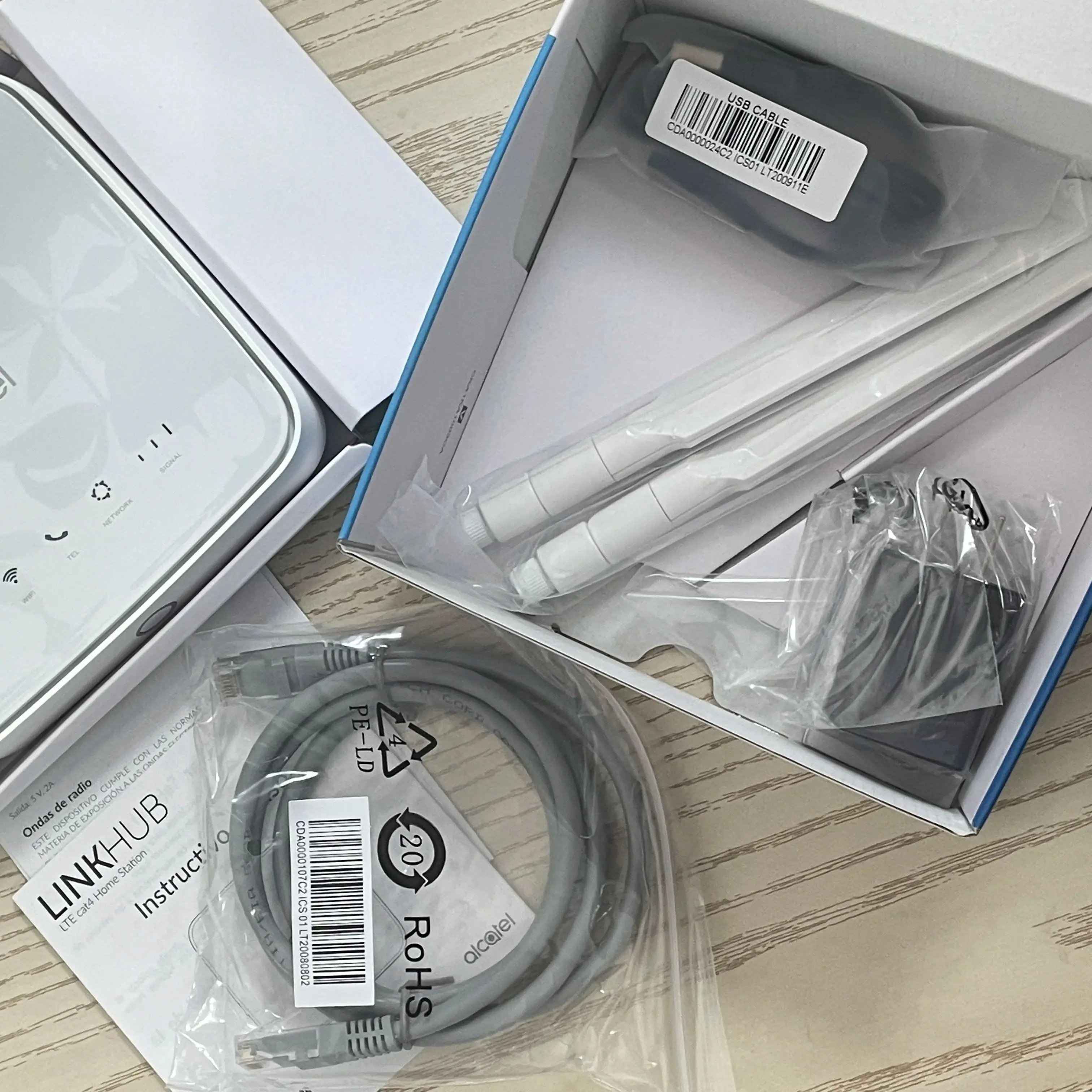 Alcatel Router ZEARTS HH41NH Link Hub 4G LTE Unlocked Worldwide