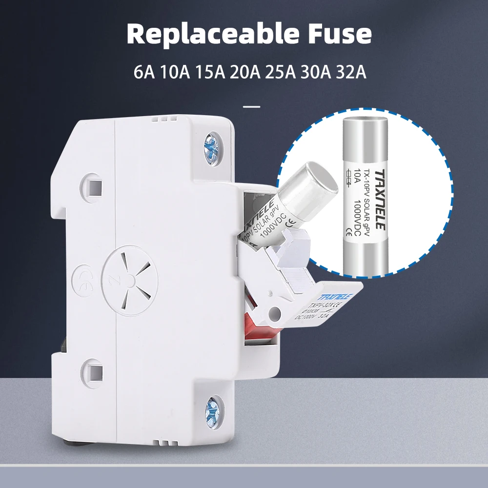 10 Units Of PV Solar Fuse 30a 1000VDC Fusible 10x38 GPV 10 A Fuse Fuse 10 Afuse