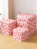 Large capacity clothing storage bag Portable clothing quilt storage bag Bedroom organizer foldable dust-proof quilt zipper bag 5
