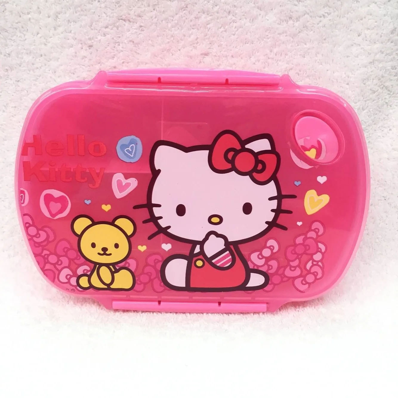 Kawaii Pokemon Pikachu Children's Lunch Box Cute Anime Kids Plastic Bento  Box Portable Boys Girl Picnic