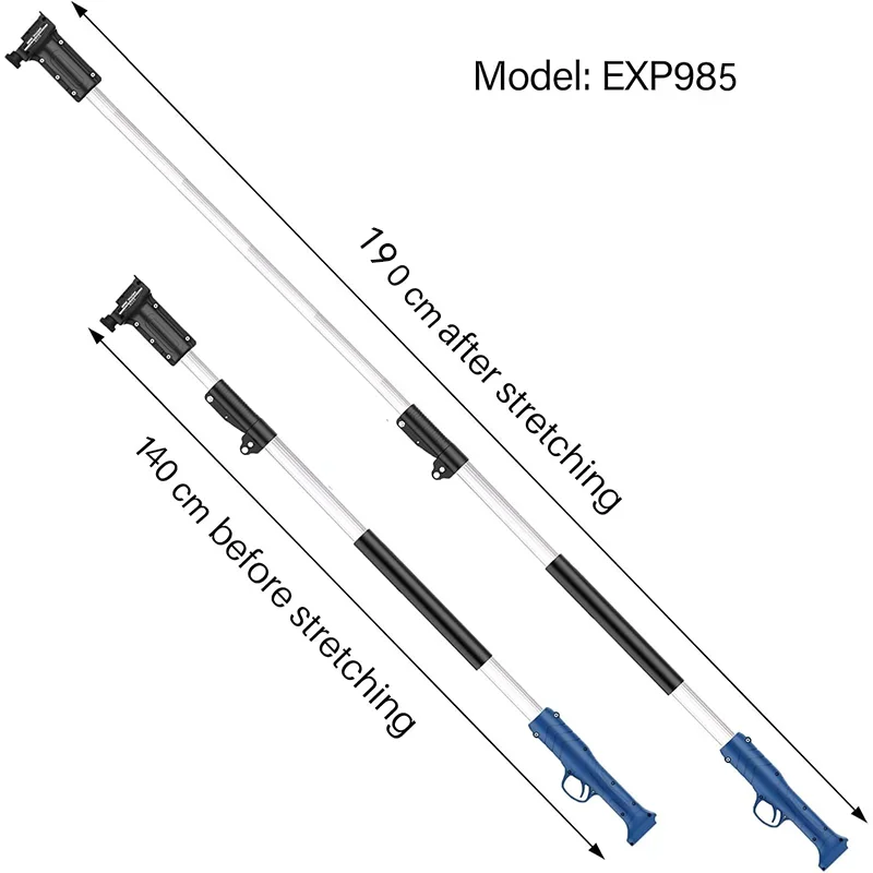 SWANSOFT 剪定鋏と電気チェーンソーアクセサリー 1.9 メートル延長