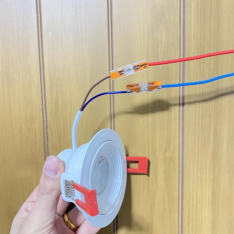 Original Wago wiring terminal 10pcs 221-2411 221-2401 Wiring connector Docking connector wire quick Wiring Connector Wire Connectors