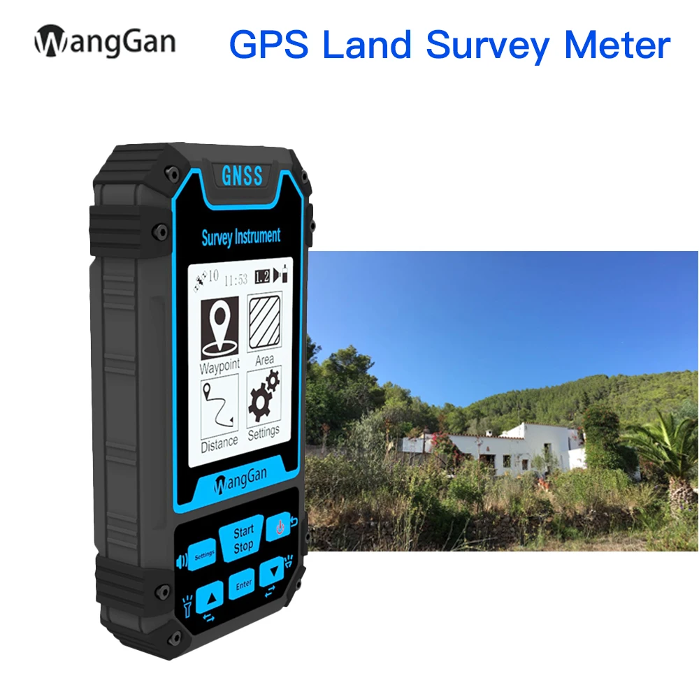 S8 High defintion GPS Land Survey Meter Locator Area /Distance Statistics Tool 