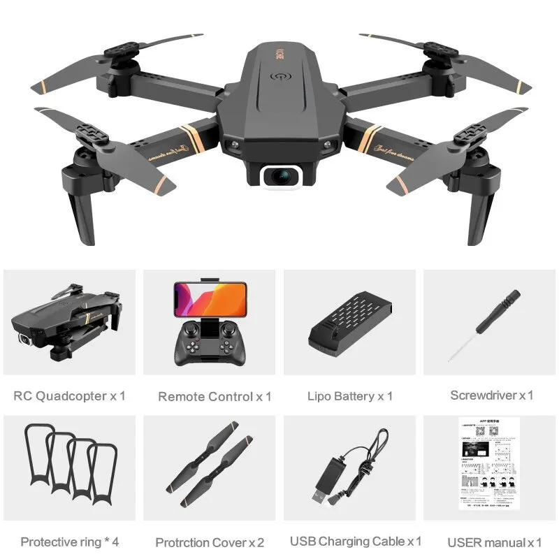 V4 RC  HD  ī޶, 1080P  FPV ,  ī޶ , ǽð ӱ ︮  峭 