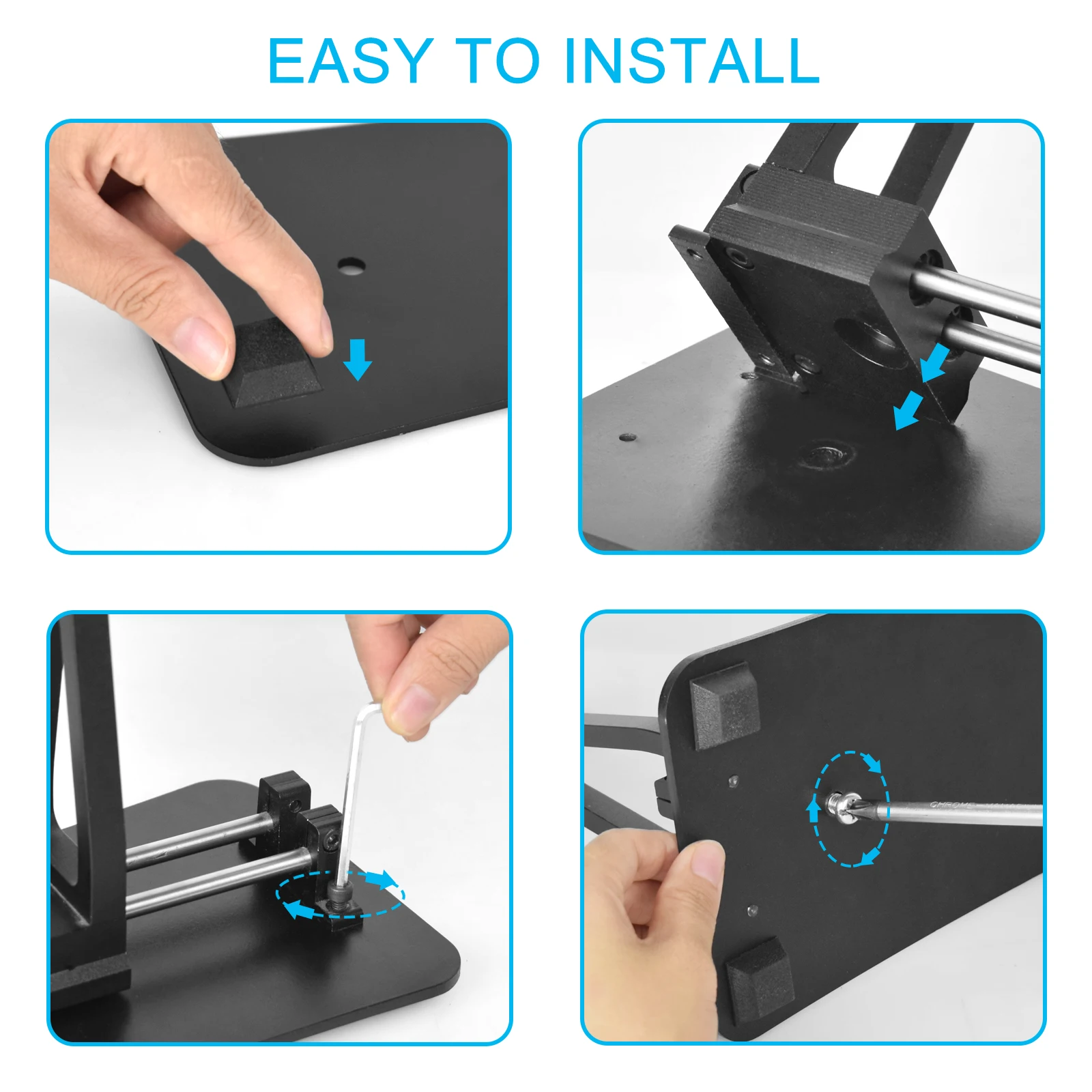 Circuit Board Holder Adjustable Portable PCB Soldering Clamp Soldering Third Hand Tool 360&deg; Rotation Assembly Stand NEWACALOX soldering tool,soldering helping hands,circuit board fixture