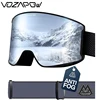 Vozapow Ski Goggles UV400 Glare Protection Skiing Mask Snowboard Accessories Men Women Snow Sunglasses Super View Anti Fog Lens 2