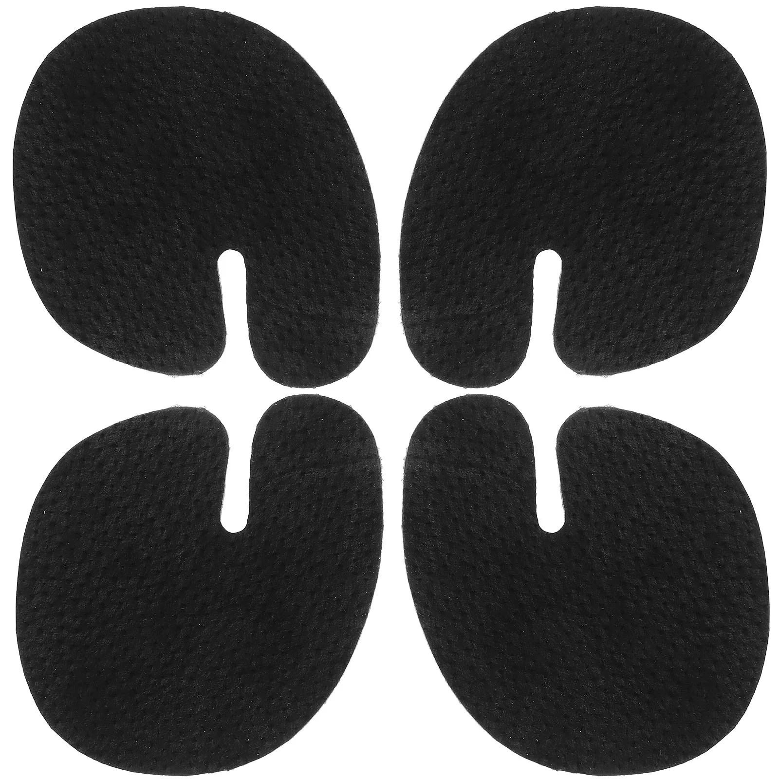 

2 Pairs Front Slippers Shoe Inserts Sandals Toe Protectors Non-slip Insoles Pig Adhesive Heel Cushion