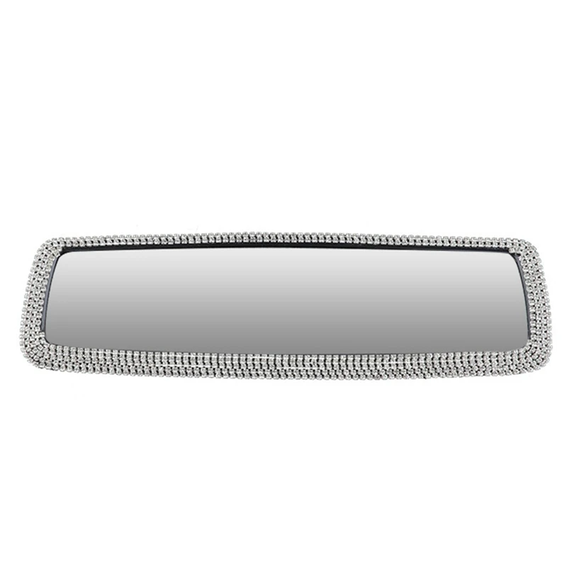 Diamond-Encrusted Car Rearview Mirrors, Car Rearview Mirrors, Rhinestones-Encrusted Diamonds, Car Interior Products