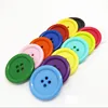 Large Resin Coat Sewing Buttons, 4-Holes Round Buttons, DIY Garment Accessories, 34mm, 38mm, 44mm, 50mm, 5Pcs, Lots 4