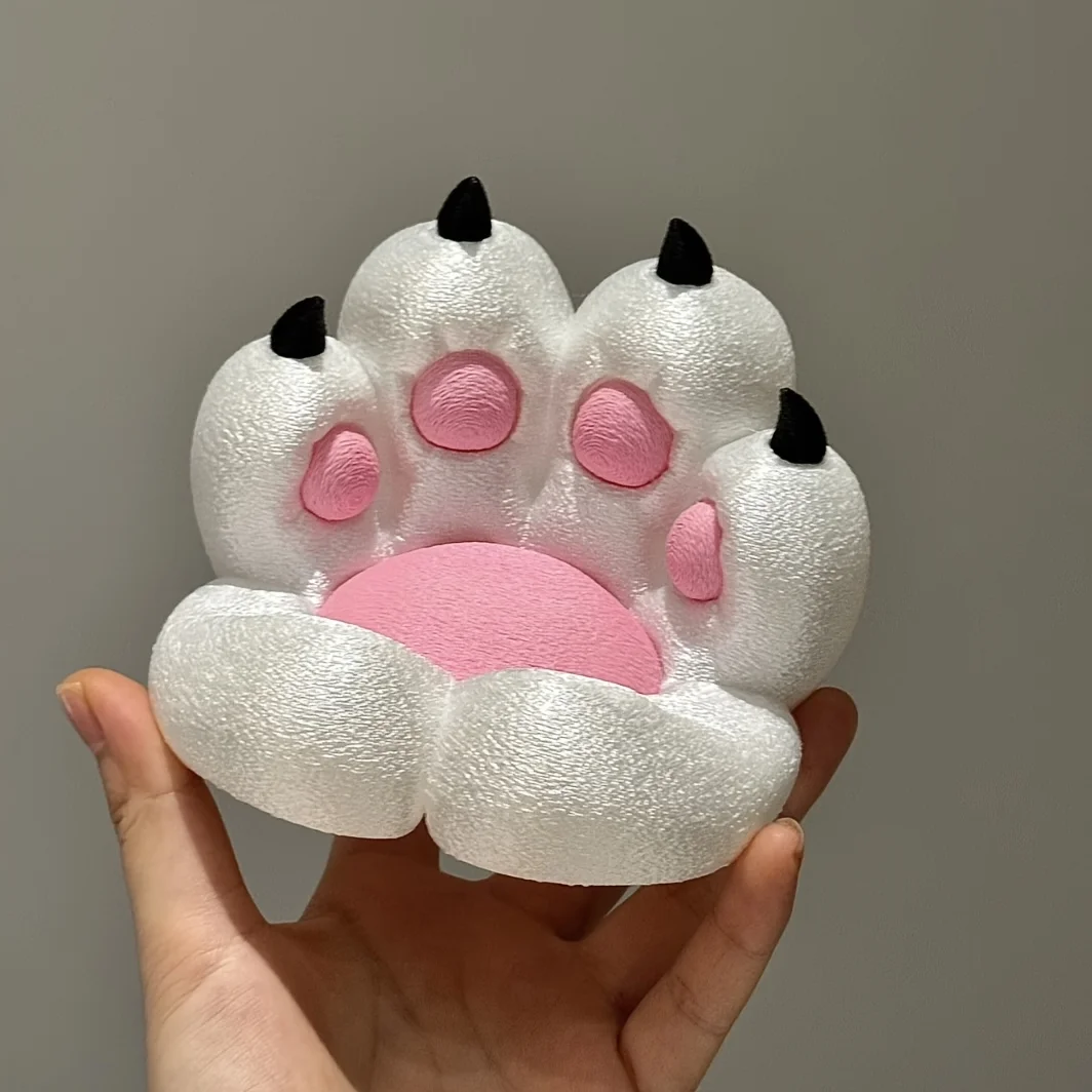 귀여운 고양이 발 모양의 휴대폰 및 태블릿 스탠드, 창의적이고 사랑스러운 데스..