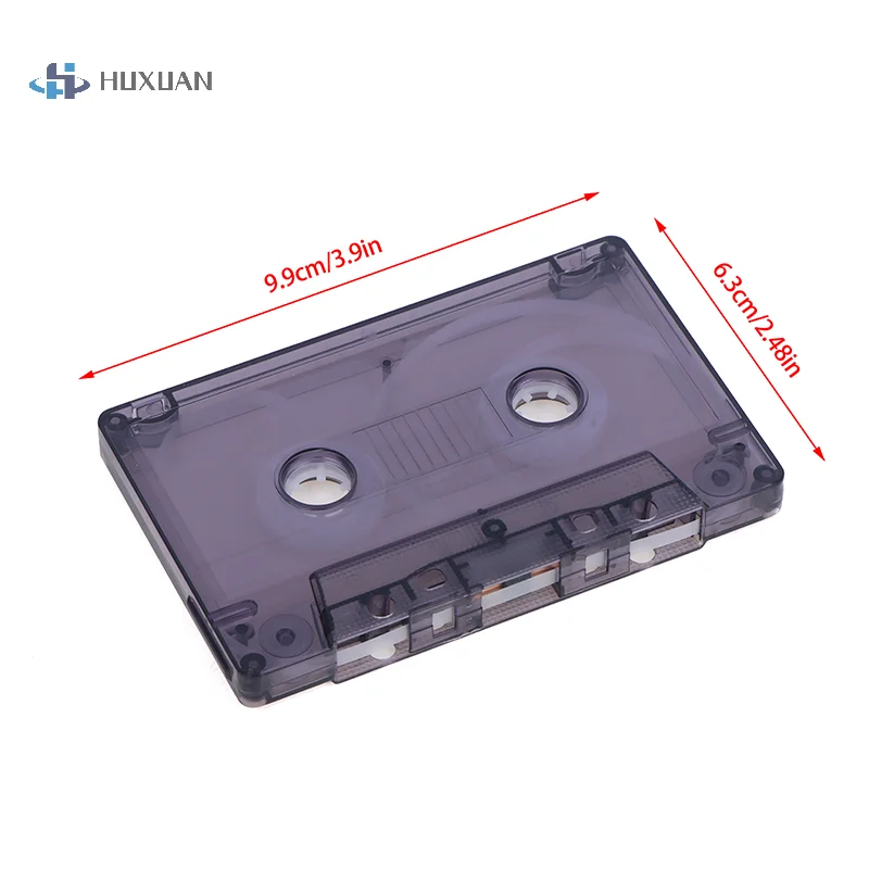 Blank Audio Cassette Tape Shell with Reel (No Inner Core or Outer Box)