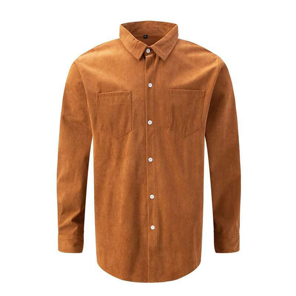 

2024 Spring Autumn Korean Loose Casual Long Sleeve Japanese Streetwear Retro Cargo Shirts Harajuku High Quality Black Coat Men