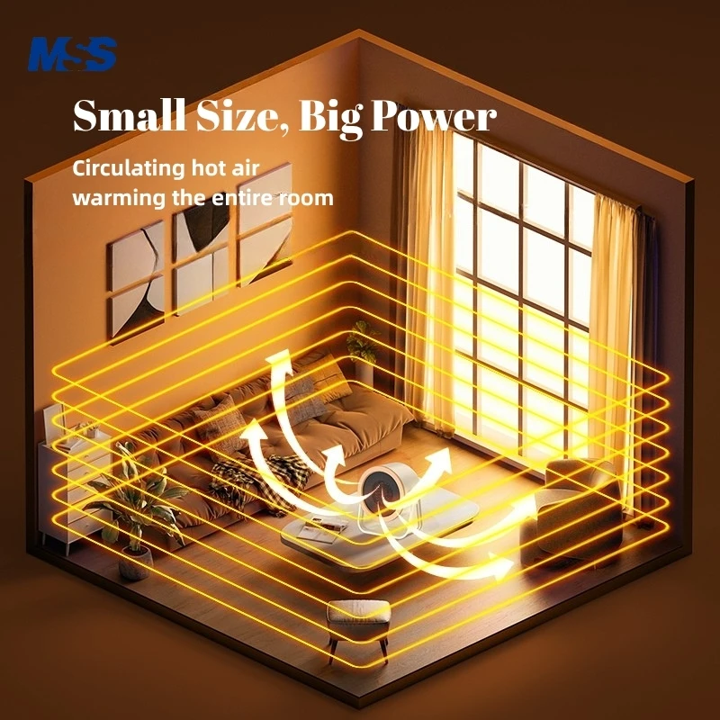 مروحة سخان سطح المكتب - تسخين سريع من السيراميك PT...