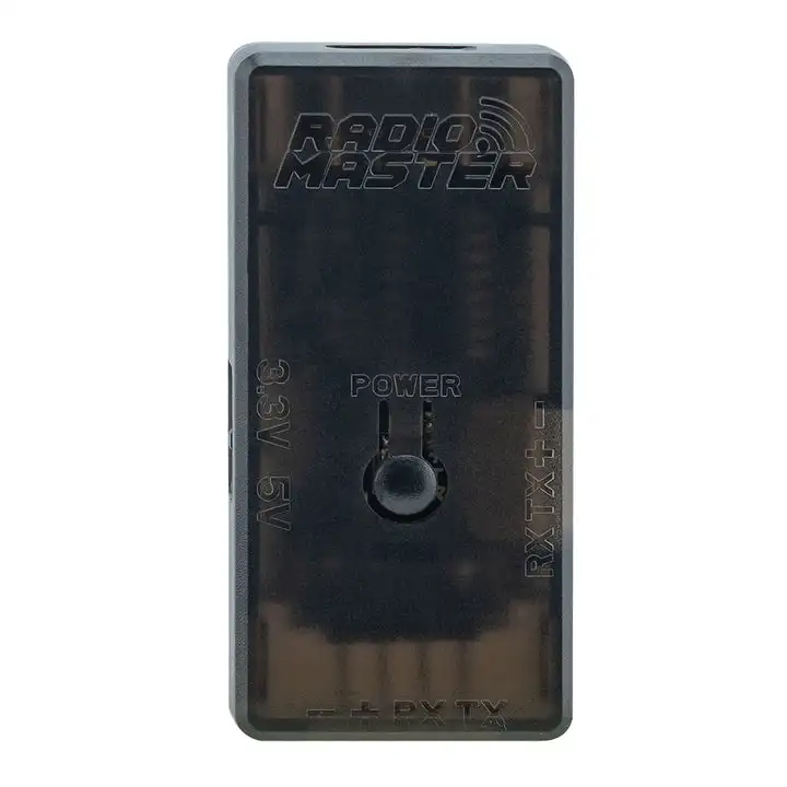Outil de flashage ELRS branché sur un récepteur via le port UART
