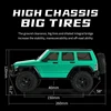 New C8809 1:18 Full Scale Simulation Model Jeep RC Car 2.4G 4WD Motor Pickup Climbing Off-Road Model Car Toys 4