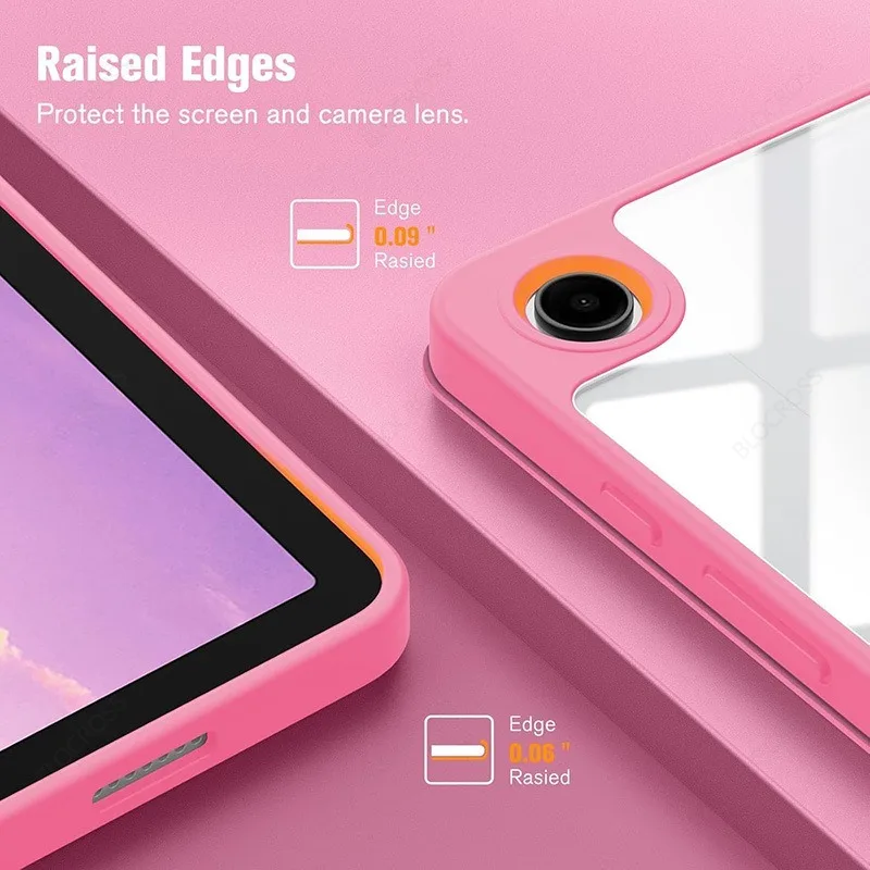 Elegant Sparkling Tablet Cover with Pencil Holder