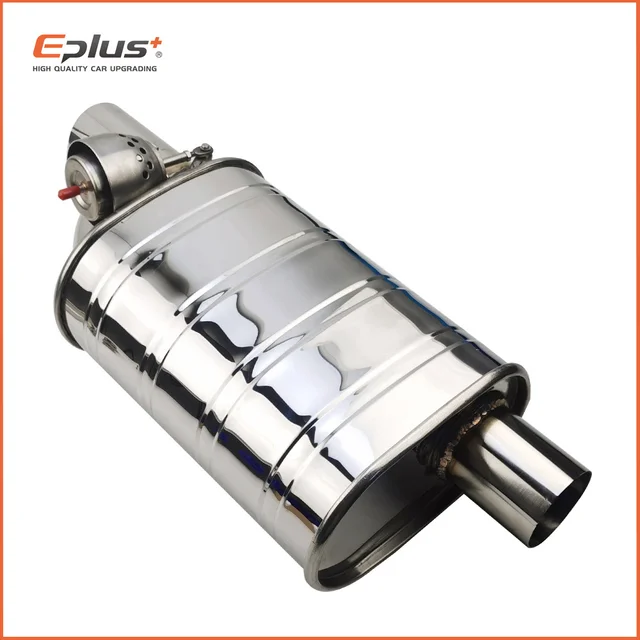 EPLUS 1 Paar Auto Auspuff System Vakuum Ventil Control Auspuffrohr Kit  Fernbedienung Variable Schalldämpfer Edelstahl Universal 63mm - AliExpress