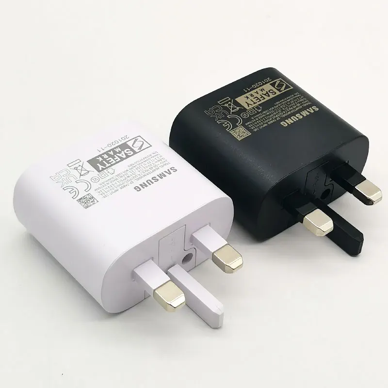 Samsung 25w uk ladegerät supers chnell lade adapter für galaxy z flip fold 6 5 4 3 2 s24 s23 s22 s21 s20 note 10 plus 20 ultra a55 – Detail 5
