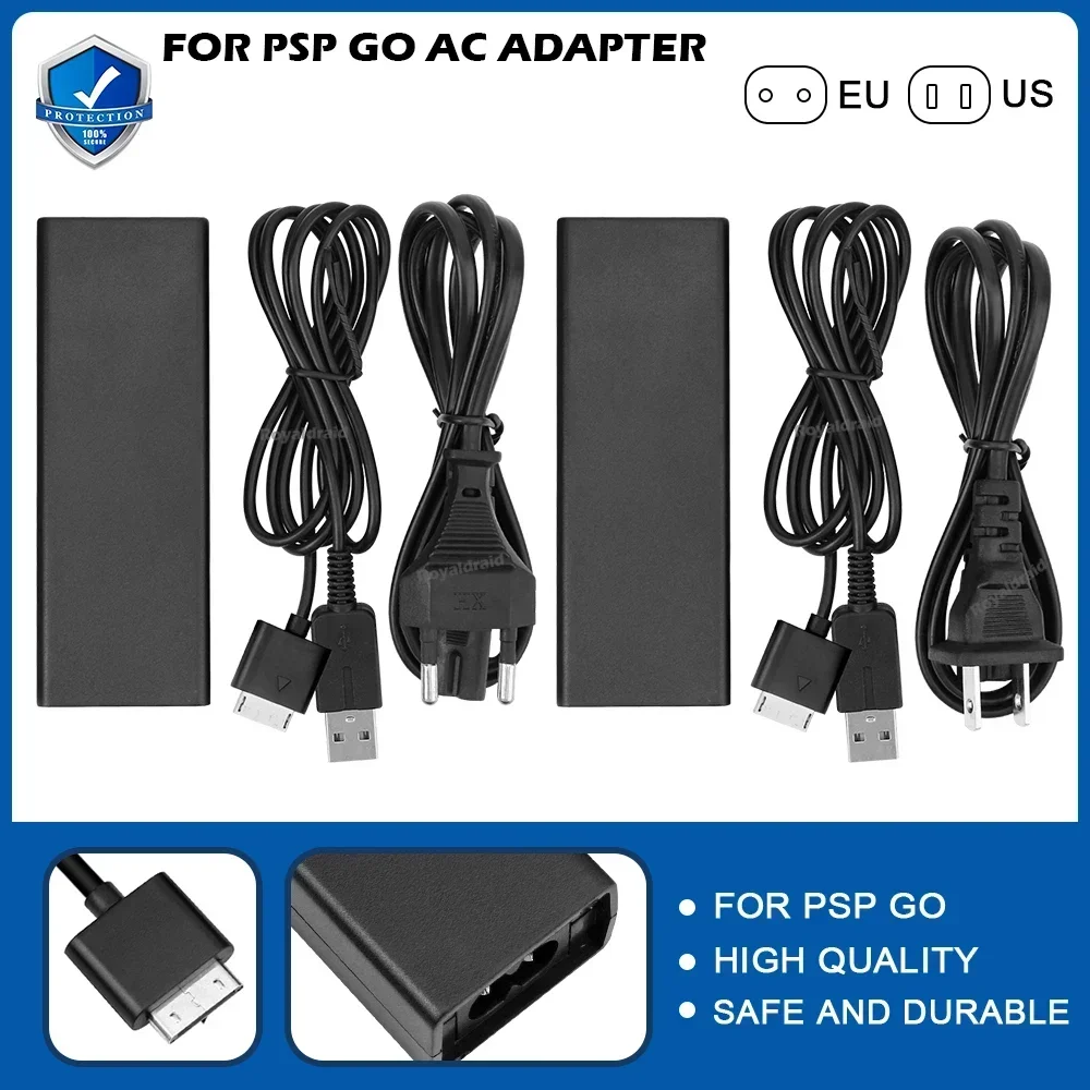 Universal AC Adapter 5V USB Wall Charger with Charging Cable