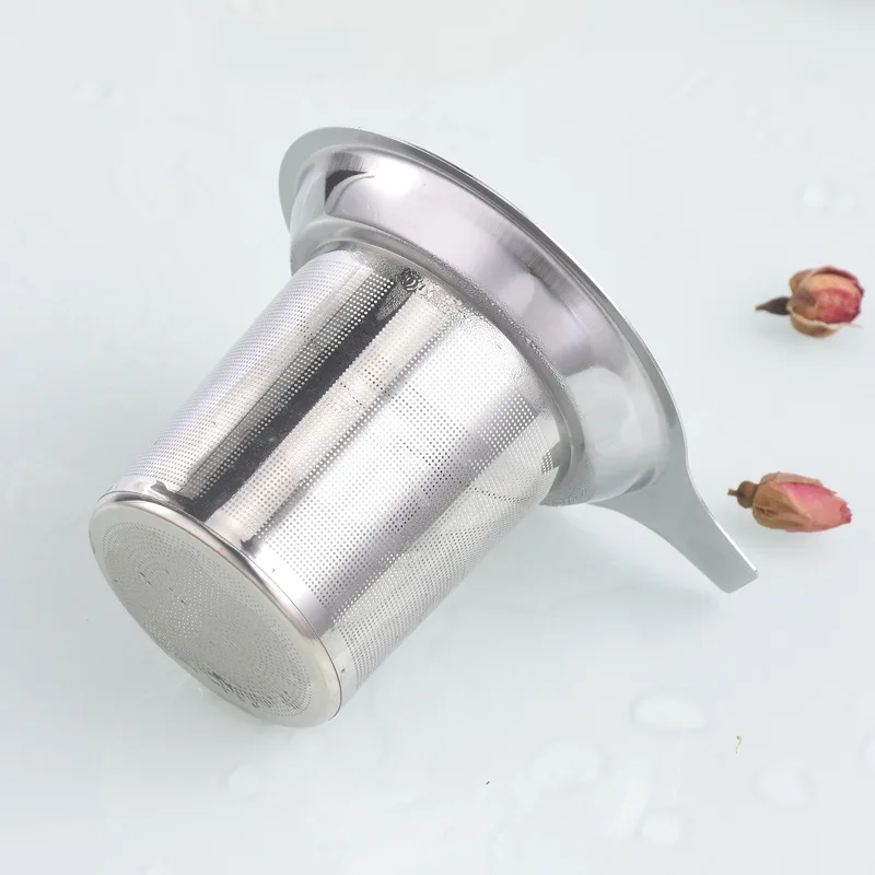 Description Picture 5 of item304 Stainless Steel Tea Strainer, Reusable Tea Infuser, Mesh Cup, Herbal Locking, Spice Filter, Convenient, Easy to Use