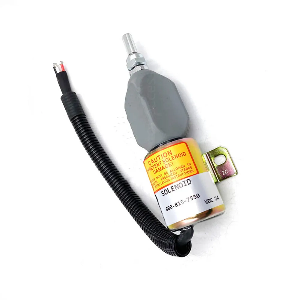 

For Komatsu PC60-7 78US Flameout Solenoid Valve 600-815-7550 Flameout Switch Oil Shut-off Valve SA-4269 Excavator Loader Parts