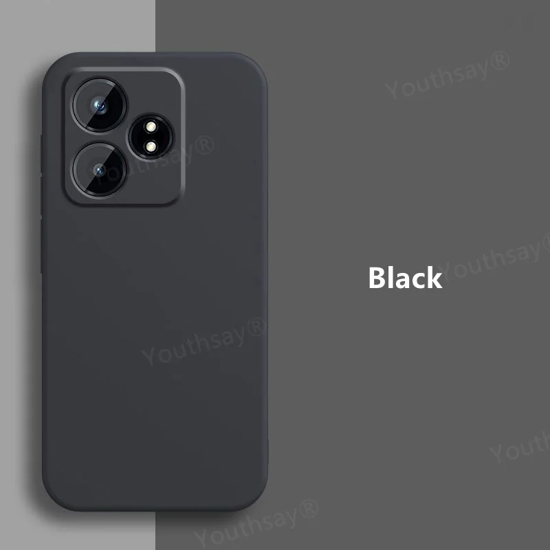 Premium Liquid Silicone Soft TPU Phone Case - Shockproof & Smooth Finish