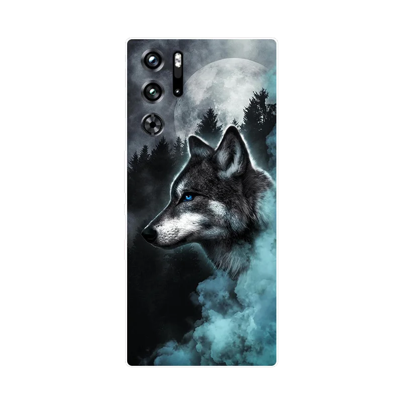 لحقيبة ريد ماجيك 9 برو زهور الذئب غطاء هاتف سيليكو...