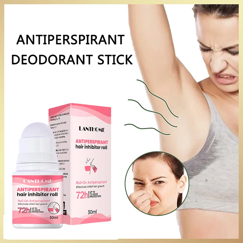Body Odor Spray Underarm Deodorants Long Lasting Antiperspirant Hair Inhibitor Sweat Hair Removal Eliminate Bad Smell Skin Care deodorizing stick deodorant stick deodorant spray underarm deodorant