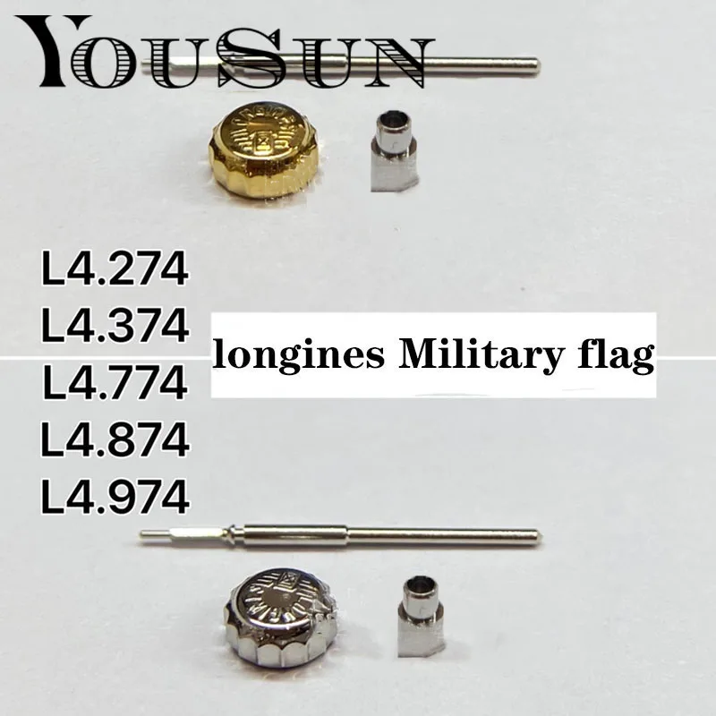 Accessori Corona Testa Tavolo Orologio Per Bandiera Militare Longines L4.774/874/974/274