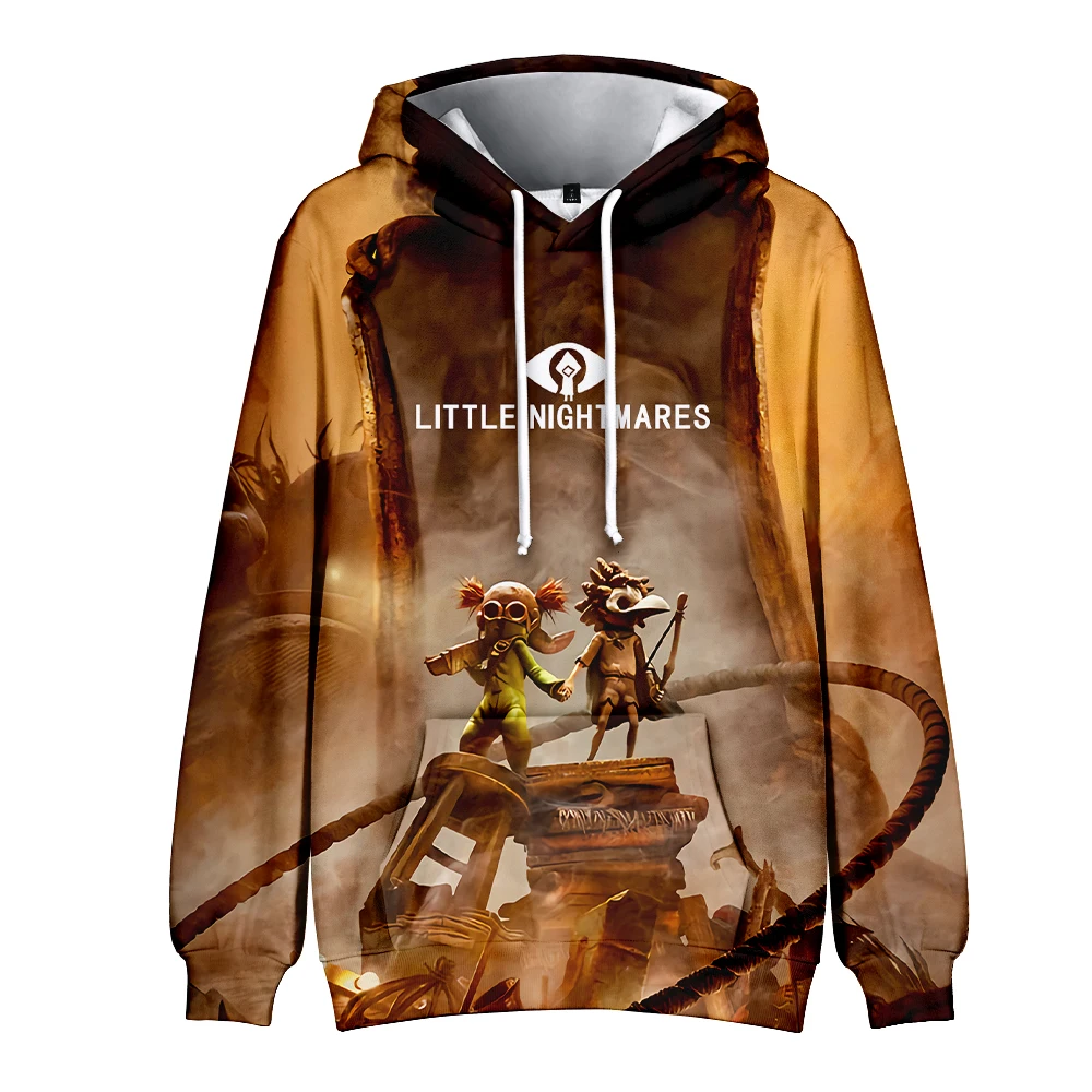 

Little Nightmares 3 Hoodie Anime Cartoon Long Sleeve Man Woman Hooded Sweatshirt Harajuku Streetwear New Games 3D Clothes