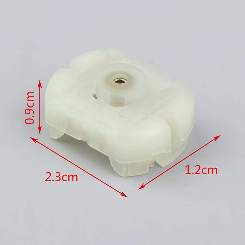 1pcs Micro Motor Rear Cover Carbon Brush Holder For Car Door Lock Central Lock DIY Toy Accessories micro motor car generator carbon brush