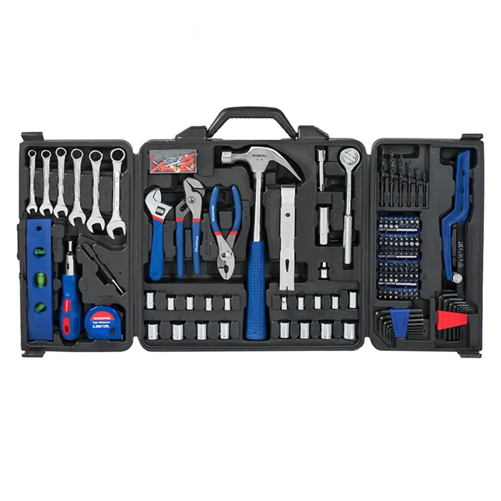 

201pcs Tool Set Wrench Clamp Driver Solid Tool Set Manual Cutting Tool Set