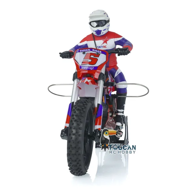 Skyrc 1/4 Scsle Super RC Motorcycle Rider RTR SR5 Electric Bike Remote Control FS GT2 Battery Charger Model Toys Gifts TH02600 3