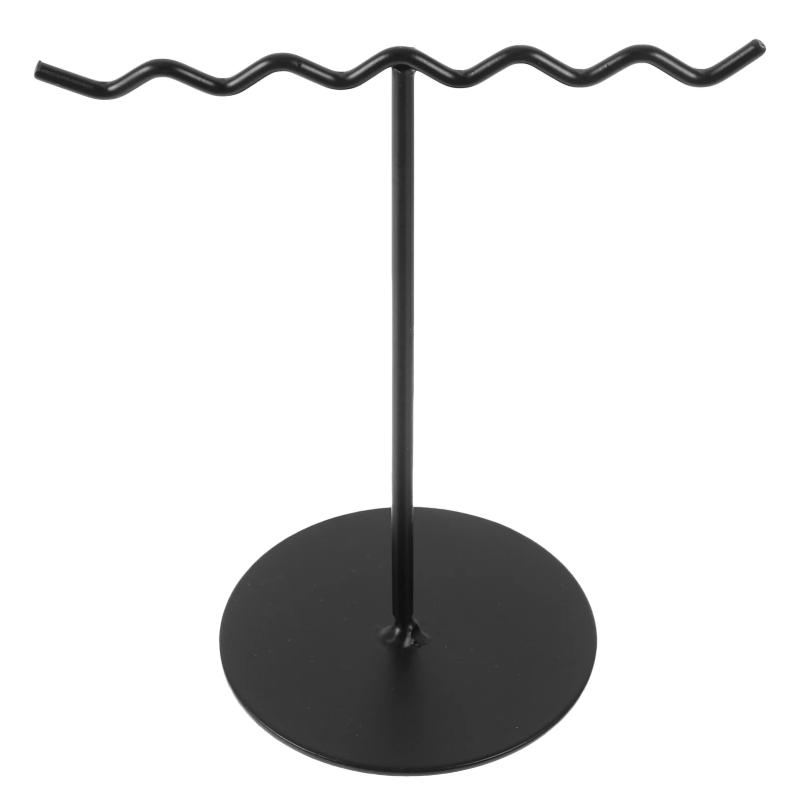 

T Shape Metal Earrings Display Holder Stand Jewelry Storage Rack T-Bar Necklace Tree Organizer Tabletop Bracelet Hanging Tower