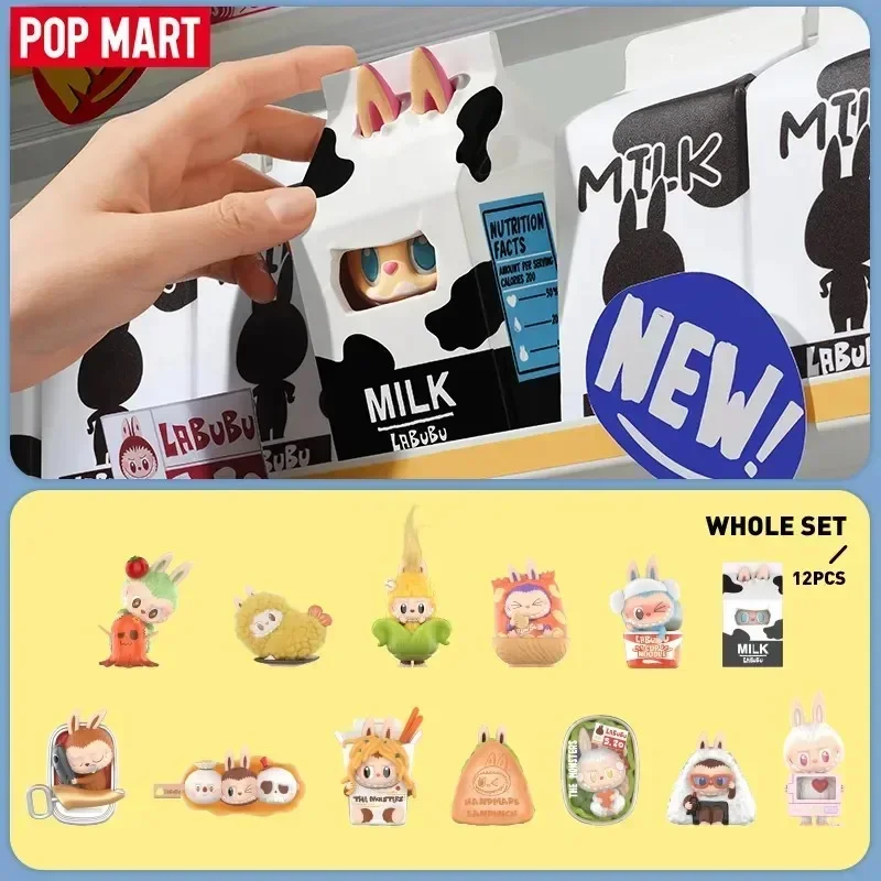 팝마트 라부부 더 몬스터스 와키 마트 시리즈 블라인드 박스 미스터리 박스 추측 가방 장난감 인형 애니메이션 액션 피규어 데스크탑 장식품